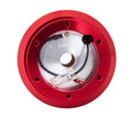 NRG Short Steering Wheel Adaptor Hub Red Honda Civic | Honda Accord |  Acura Integra