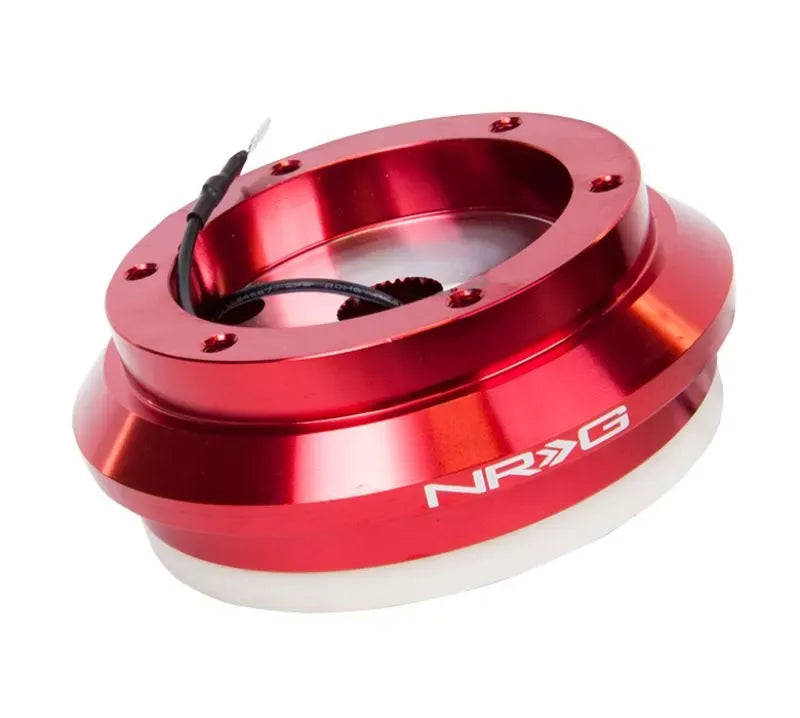 NRG Short Steering Wheel Adaptor Hub Red Honda Civic| Honda S2000 | Honda Prelude