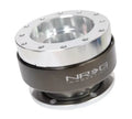 NRG Quick Release Gen 1.5 Silver Body Chrome Ring SFI SPEC 42.1