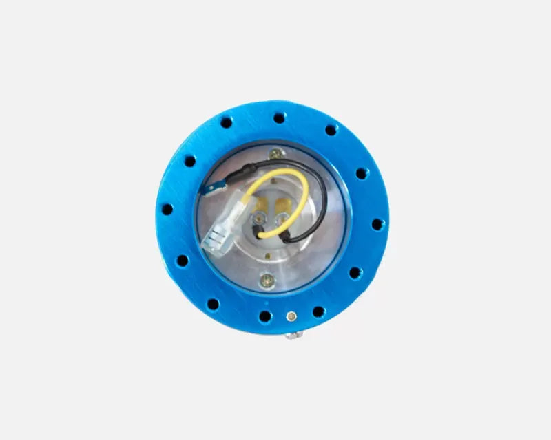 NRG Quick Release Gen 2.0 New Blue Body Titanium Chrome Ring