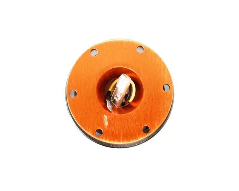 NRG Quick Release Gen 2.0 Orange Body Titanium Chrome Ring