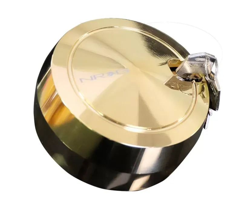 NRG Quick Lock Lock Spinner Chrome Gold