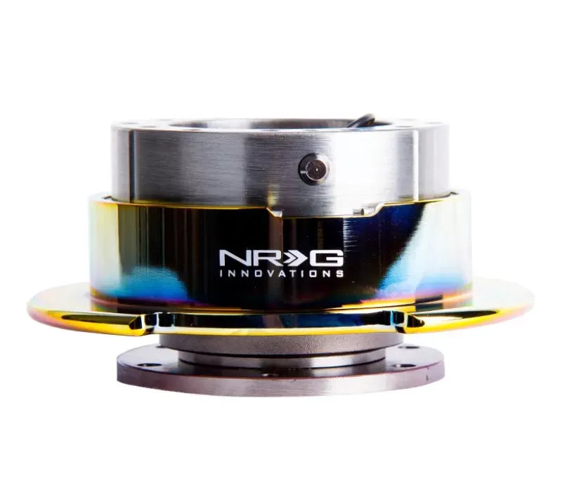 NRG Quick Release Gen 2.5 Gun Metal Body Neo Chrome Ring