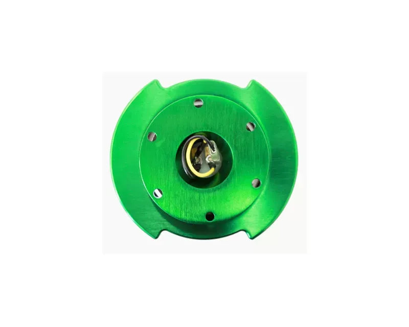 NRG Quick Release Gen 2.5 Green Body Titanium Chrome Ring