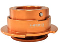 NRG Quick Release Gen 2.5 Orange Body Titanium Chrome Ring