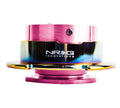 NRG Quick Release Gen 2.5 Pink Body Neo Chrome Ring