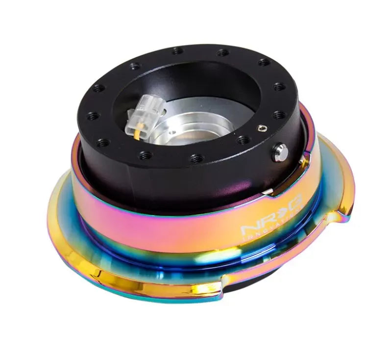 NRG Quick Release Gen 2.8 Black Body Neo Chrome Ring
