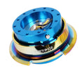 NRG Quick Release Gen 2.8 Blue Body Neo Chrome Ring