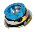 NRG Quick Release Gen 2.8 New Blue Body Neo Chrome Ring
