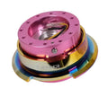 NRG Quick Release Gen 2.8 Pink Body Neo Chrome Ring