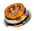 NRG Quick Release Gen 2.8 Rose Gold Body Neo Chrome Ring