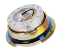 NRG Quick Release Gen 2.8 Silver Black Body Neo Chrome Ring