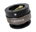 NRG Quick Release Gen 2.0 Black Body Titanium Chrome Ring 5 base-top pattern