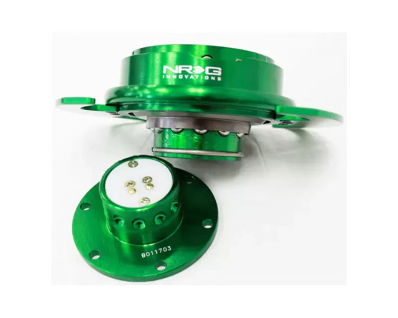 NRG Quick Release Gen 3.0 Green Body Green Ring