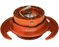NRG Quick Release Gen 3.0 Orange Body Orange Ring with Handles