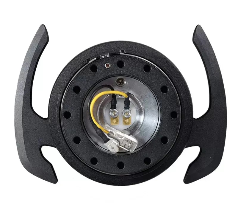 NRG Quick Release Gen 4.0 Black Body Black Ring with Handles