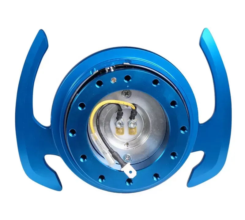 NRG Quick Release Gen 4.0 Blue Body Blue Ring with Handles
