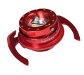 NRG Quick Release Gen 4.0 Red Body Red Ring with Handles