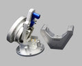 NRG Silver Steering Wheel Quick Tilt System with Lock Universal
