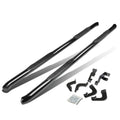 2005-2020 Toyota Tacoma Double Cab 3" Round Nerf Bars - Black