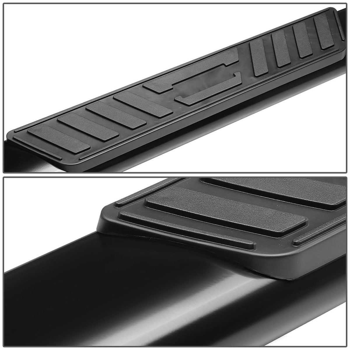 2019-2020 Dodge Ram 1500 Quad Cab 5 Inch Oval Nerf Bars Black