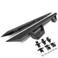 2018-2019 Jeep Wrangler JL 4-Door Step Down Nerf Bars - Black