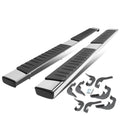 07-19 Chevrolet Silverado GMC Sierra 6" Straight Nerf Step Bar Silver
