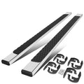 2004-2014 Ford F-150 Crew Cab 5" Nerf Bars with Honeycomb Step Pads