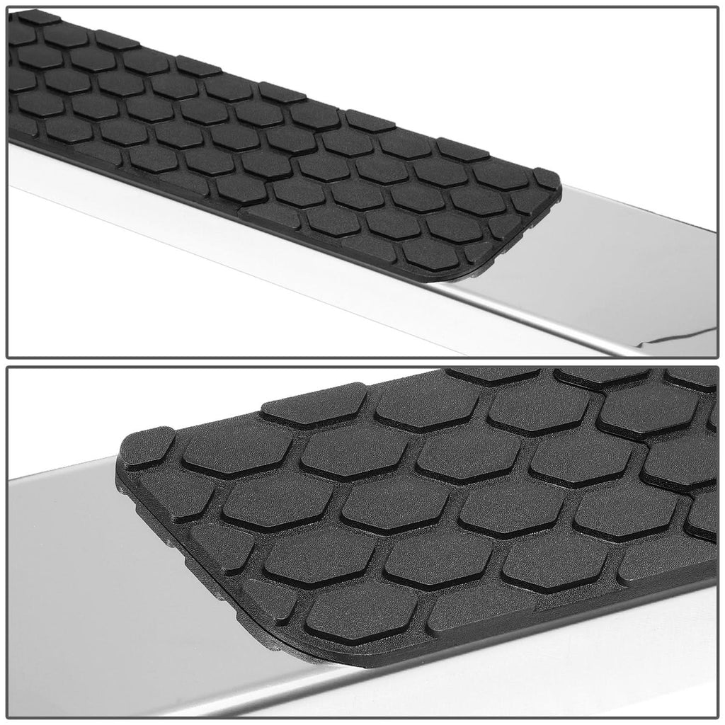 2004-2014 Ford F-150 Crew Cab 5" Nerf Bars with Honeycomb Step Pads