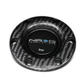 NRG Steering Wheel Horn Button Ring Black Carbon Fiber