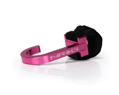 NRG  Velcro Pink Universal CNC Steering Wheel Hook