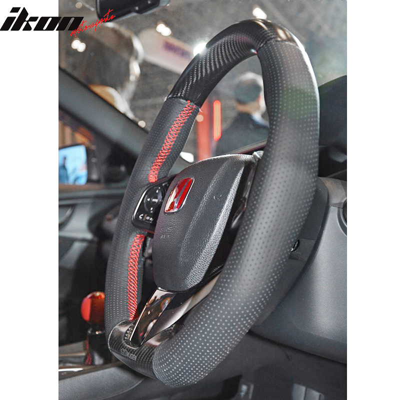 2017-2021 Honda Civic 10th Gen Type R Matte Black Steering Wheel CF