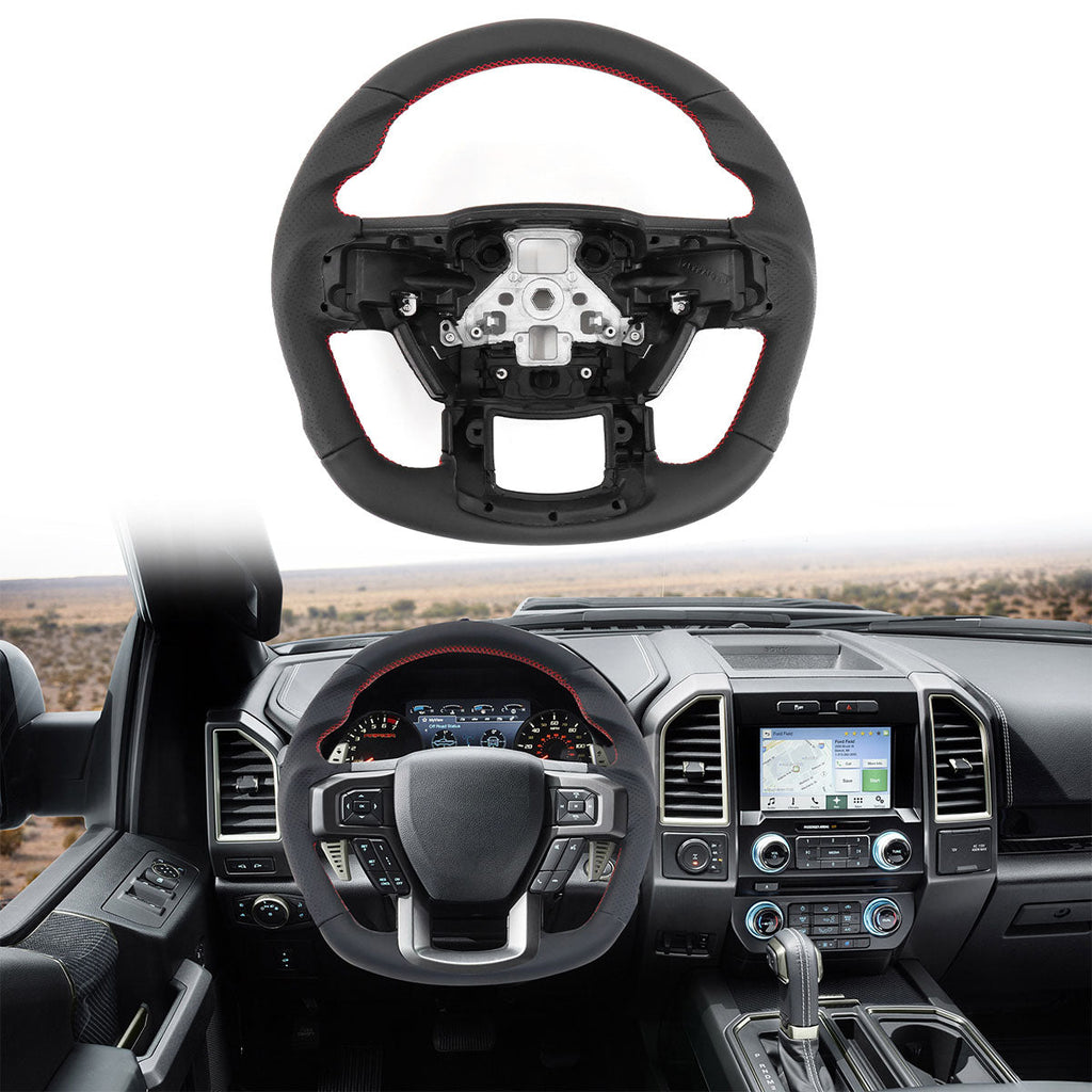 2015-2020 Ford F-150 Steering Wheel Carbon Fiber
