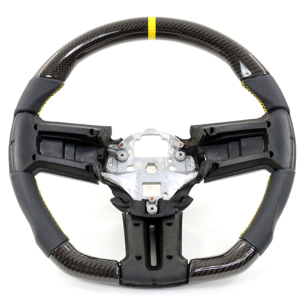 2010-2014 Ford Mustang Steering Wheel Carbon Fiber