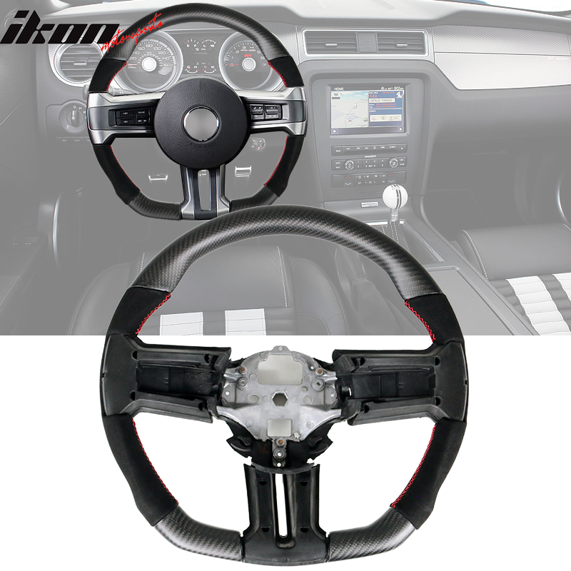 2010-2014 Ford Mustang Steering Wheel Carbon Fiber