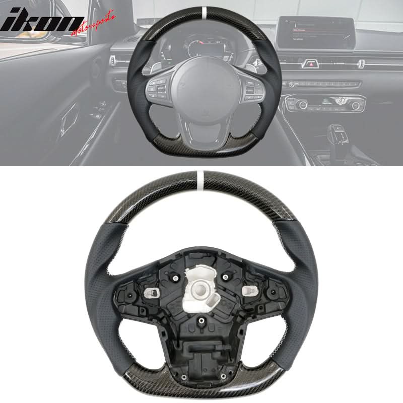 Carbon Fiber Steering Wheel for 2020-2025 Toyota Supra