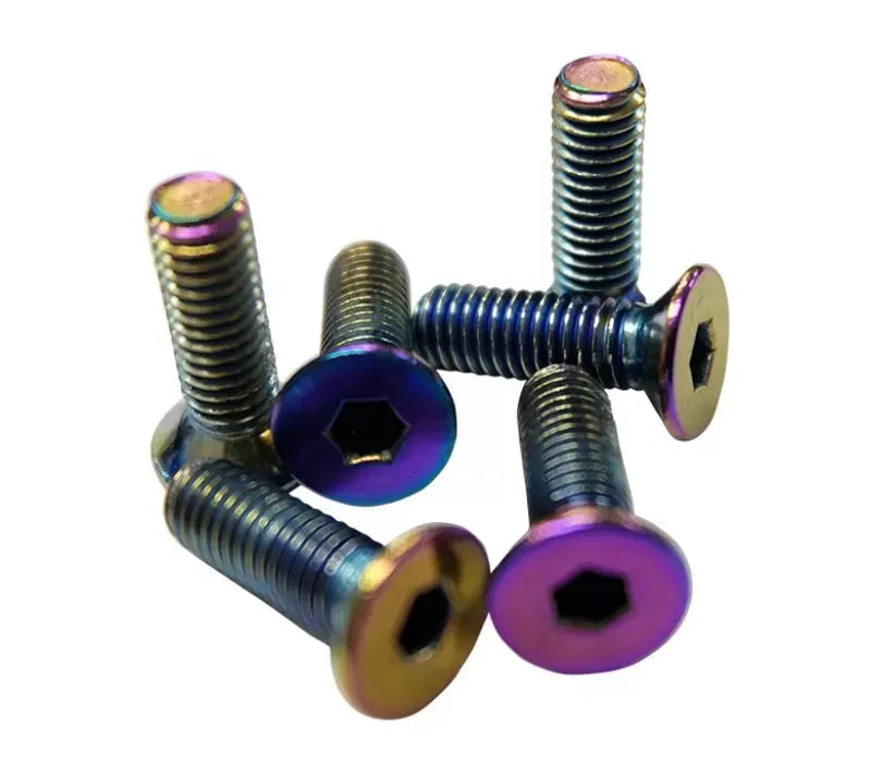 NRG Steering Wheel Screw Kit Upgrade Neochrome Conical
