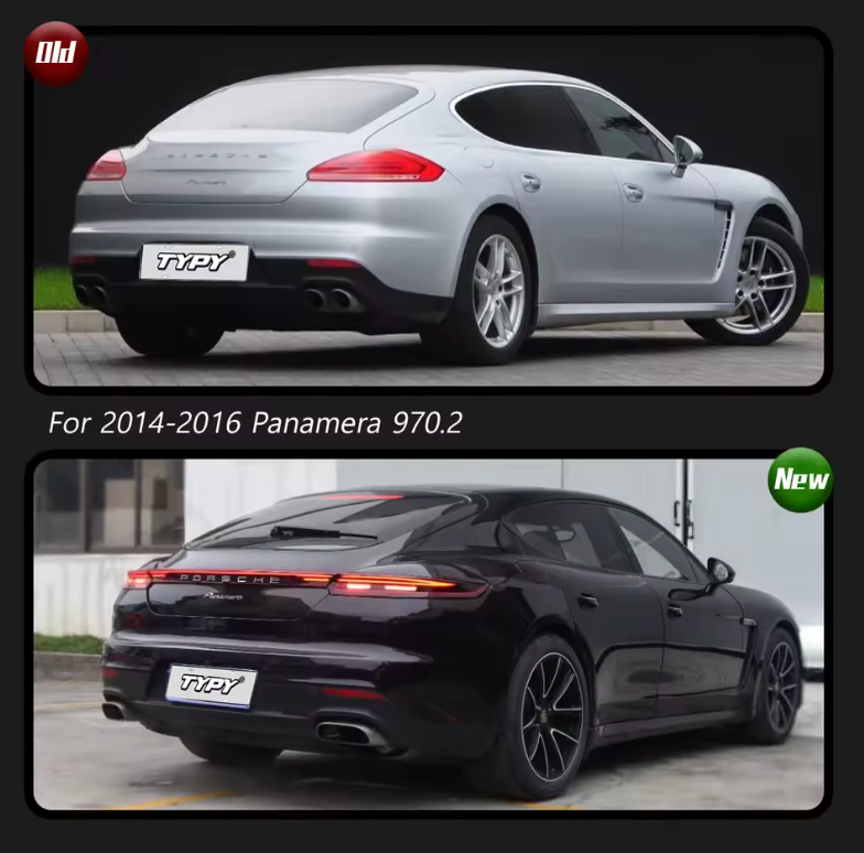 Porsche Panamera Full-Width Modern Style LED Taillights (2010-2016)