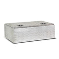 Universal Truck Trailer Tool Box w/ Lock & Key Aluminum 42x18x17