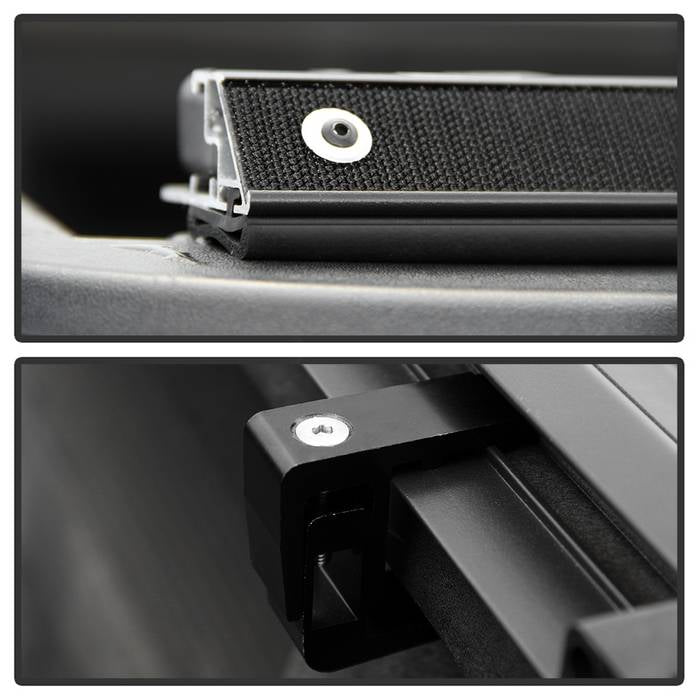 SPYDER xTune 01-05 Ford Explorer Sport Trac 49in. Roll-Up Style Tonneau Cover - Black (TC-RU-FEXP01-49) 9043482