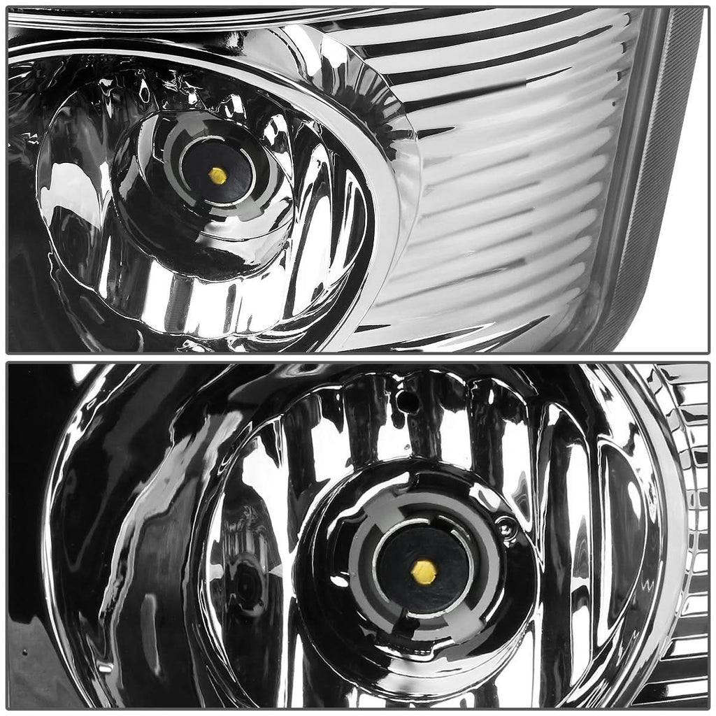02-06 Dodge Ram 1500 2500 3500 LED Tail Lights - Chrome/Clear
