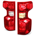 2019-2024 Chevrolet Silverado 1500 LED Tail Lights - Red