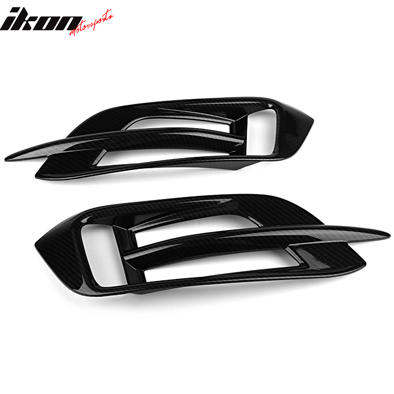 2016-2021 Honda Civic Sedan 10th Gen Print Rear Fog Lights Cover CF