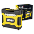 Portable Air Compressor & Inflator with Car Charger - Yellow
