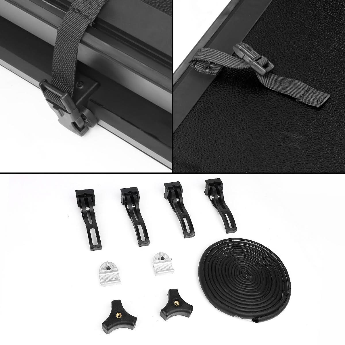 2005-2021 Nissan Frontier Hard Tri-Fold Tonneau Cover