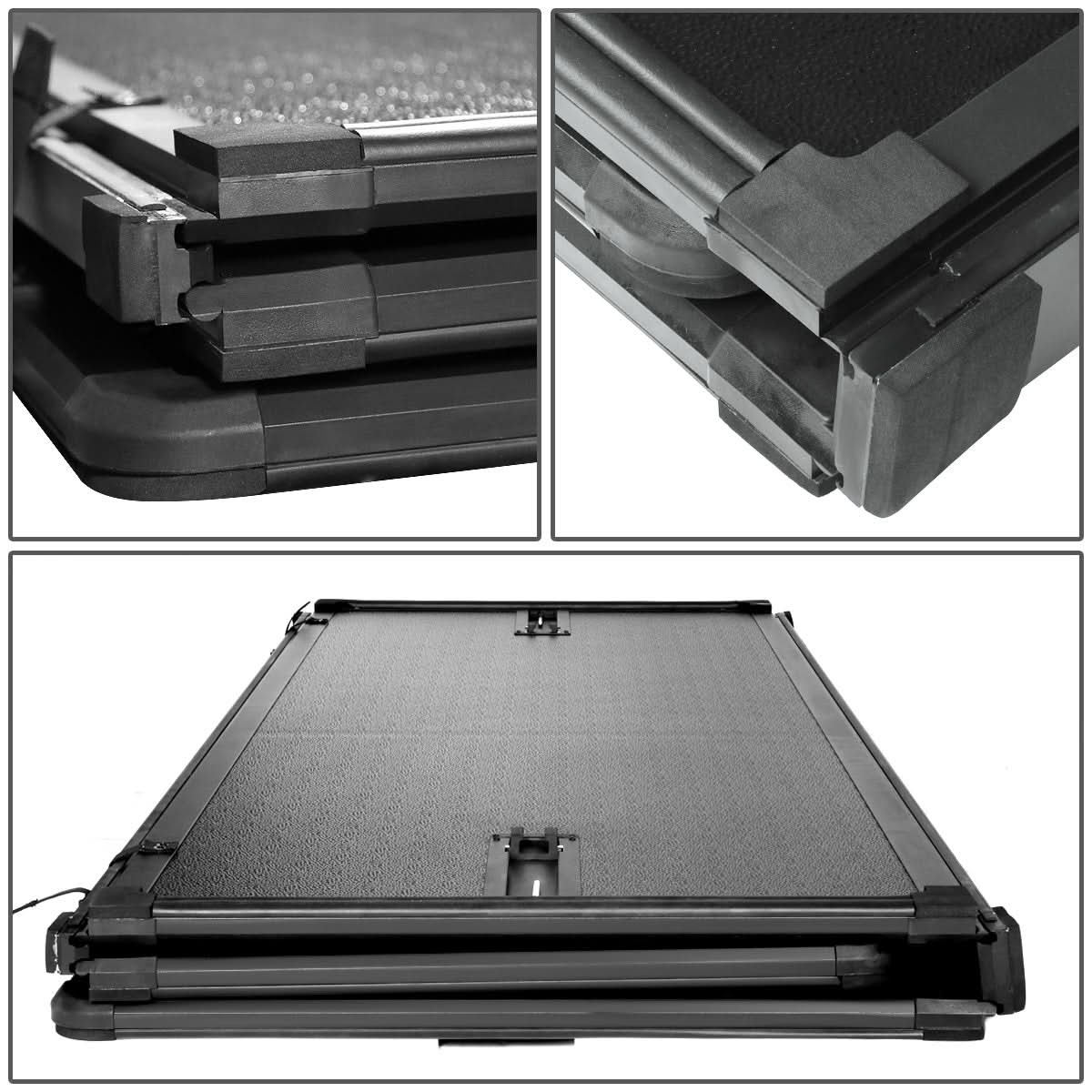 2007-2021 Toyota Tundra Hard Tri-Fold Tonneau Cover 6.5FT Bed