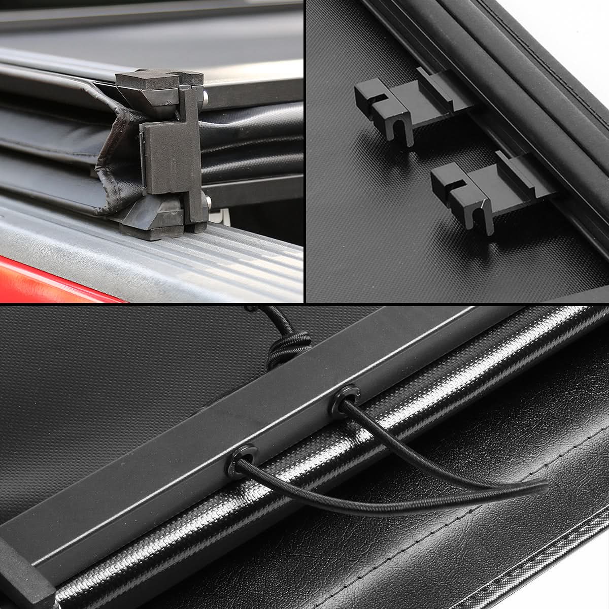 02-08 Dodge Ram 1500 / 03-09 Ram 2500 3500 Soft Tri-Fold Tonneau Cover