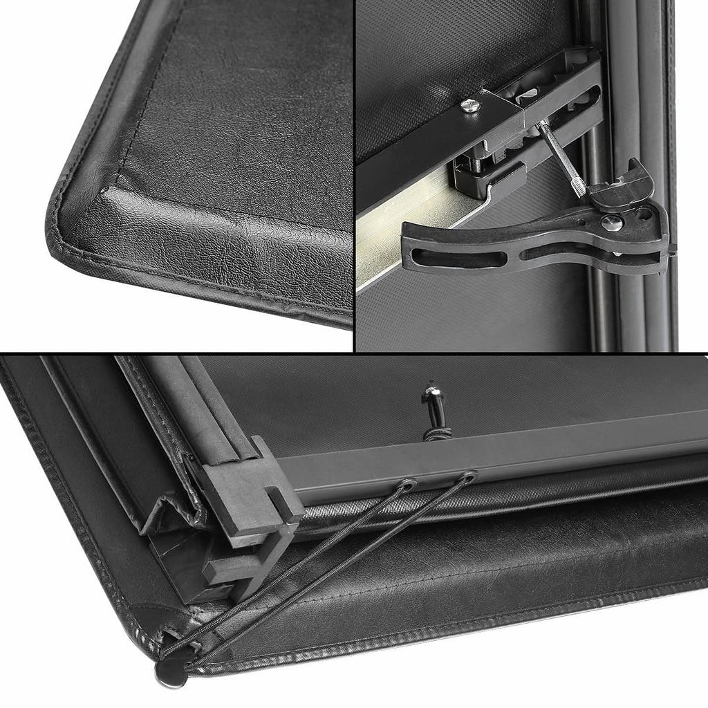 14-19 Chevrolet Silverado GMC Sierra Soft Tri-Fold Tonneau Cover 6.5FT