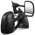 99-07 Ford F-250 F-350 F-450 F-550 Powered Heated Towing Mirrors Pair