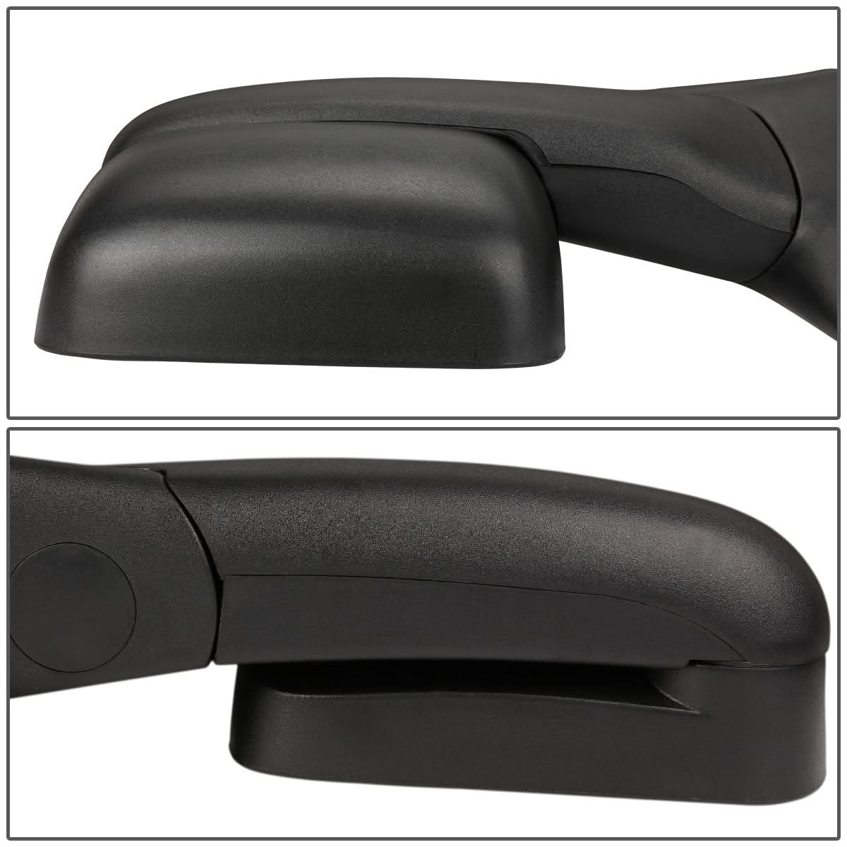 98-02 Dodge Ram Powered Heated Towing Mirrors - Black Pair